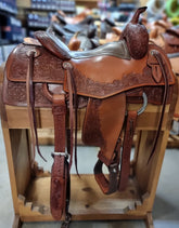 Jim Taylor Custom Cow Horse Saddle 15.5"